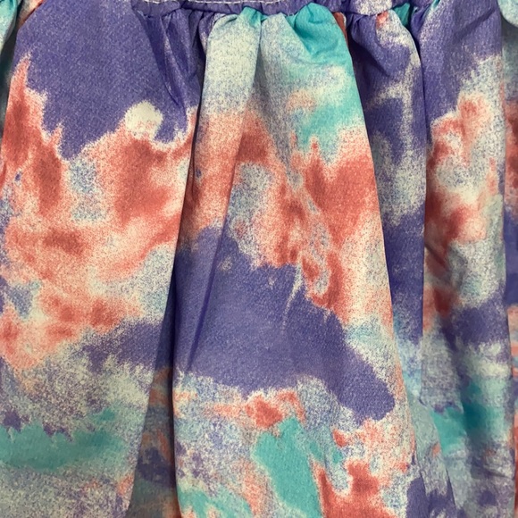 Shein purple blue & pink tube top - Size Medium NWNT with Bag - Picture 6 of 9